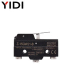 LXW5-11N1 LXW5-11G2 Z-15G LXW5 Micro Limit Travel Switch Horizontal Rotary Roller Lever Arm Hinge 3 Screw Terminal Microswitch