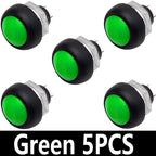 5~10PCS EGBO Mini 12mm Waterproof Momentary ON/OFF Push Button Round Switch PBS-33B PBS-11B For arduino