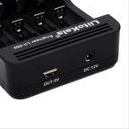 LiitoKala Lii-500 Battery Charger 4 Slot LCD Tester for 18650 26650 AA AAA Flashlight Vape Li-ion NiMH Rechargeable Cells