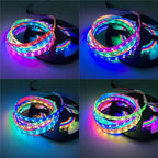 65.5ft/20m TUYA WS2811 TUYA DreamColor LED Strip Lights RGBIC Smartlife 60LEDs/M Flexible Tape Work with Alexa Google Assistant