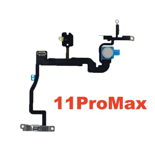 Power Flex Cable for iPhone 14 Plus 15 13 Pro Max 11 12 Volume Flex Ribbon Tape Side Button Distance Ambient Fix Parts
