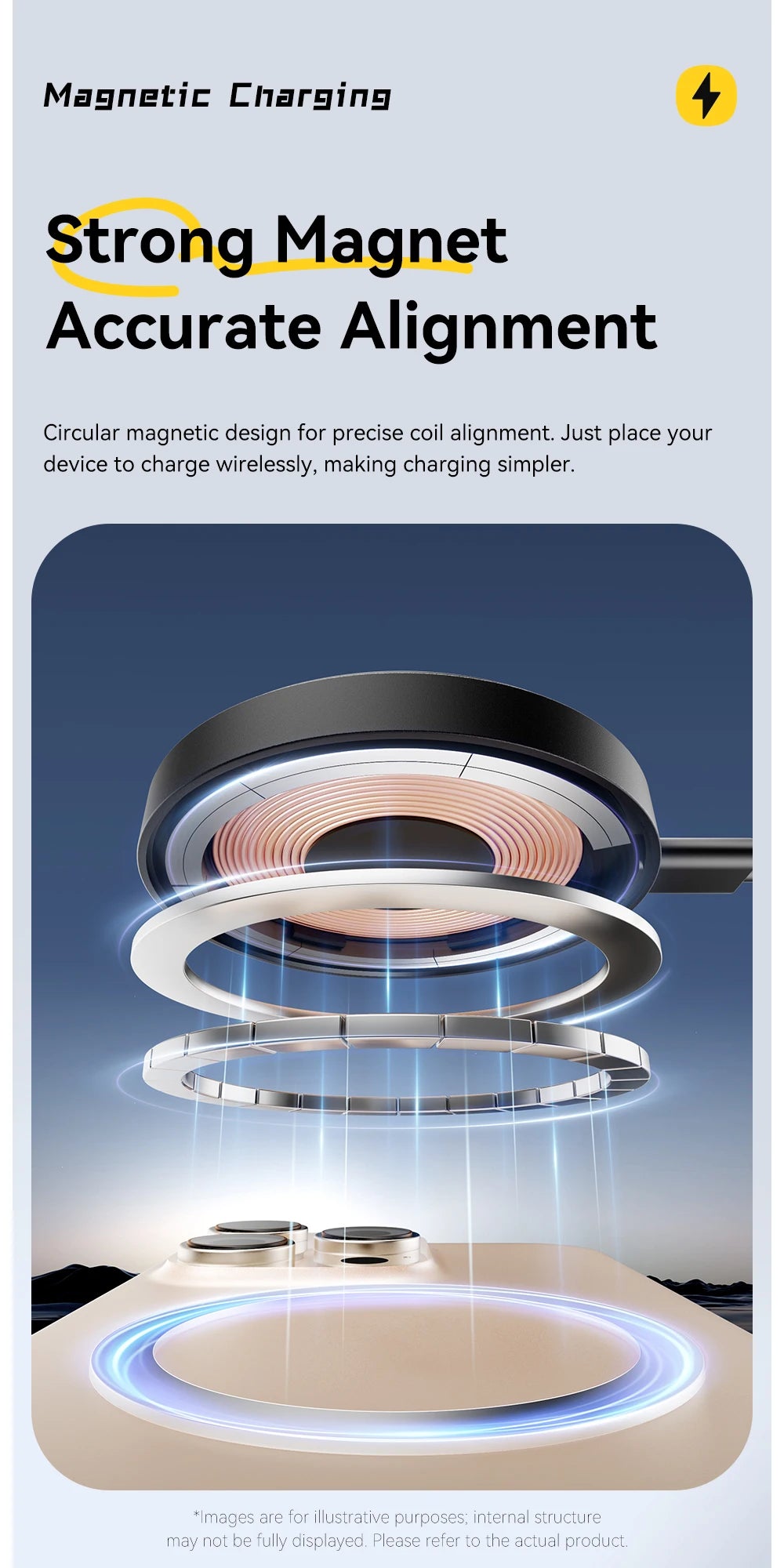 Essager 15W Magnetic Wireless Charger Stand 2-in-1 Charging Stand For iPhone 15 16 14 13Pro Max AirPods For MagSafe Fast Charger