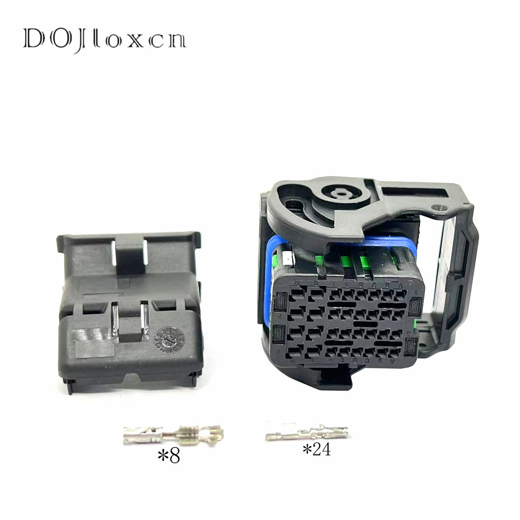 1 Set 32 Pin  64319-3211 6334-0100 ECU Wire Automotive Female Connector Housings Receptacle Molex Black Wiring Pins