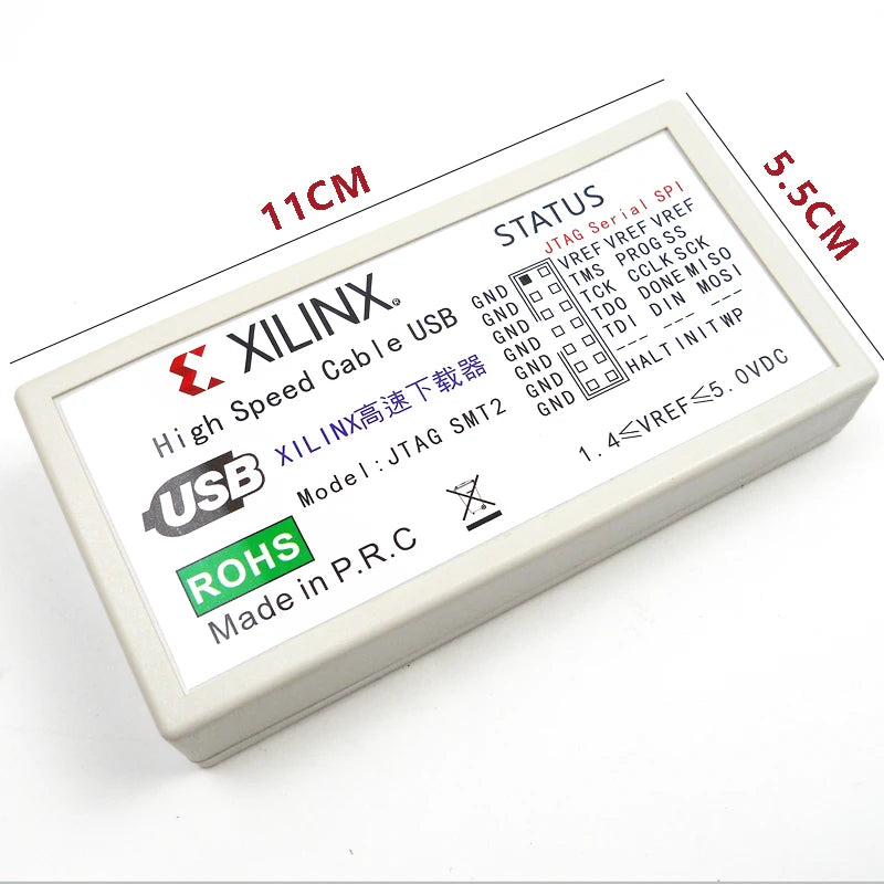 Xilinx Downloader, USB High-Speed JTAG FPGA, CPLD Programming Emulator, SMT2, Xilinx Wire, HS2