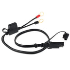 Quick Release Sae Cable 12v Charger Cable for Motorcycle Battery Terminal to Sae O-Ring Ring Terminal for Motorcycle Car