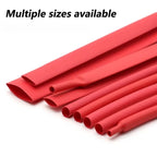 2:1 Times Shrink Heat Shrink Sleeve Tubes Set Thermoresistant Tube Wire Insulated Wiring, Red, Blue, Black Totaling 3 m