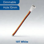 Smart In-Wall Touch Light Switch Dimmer 3.7V-24V DC, LED Compatible, Modern Design for Home/Office, Easy Installation