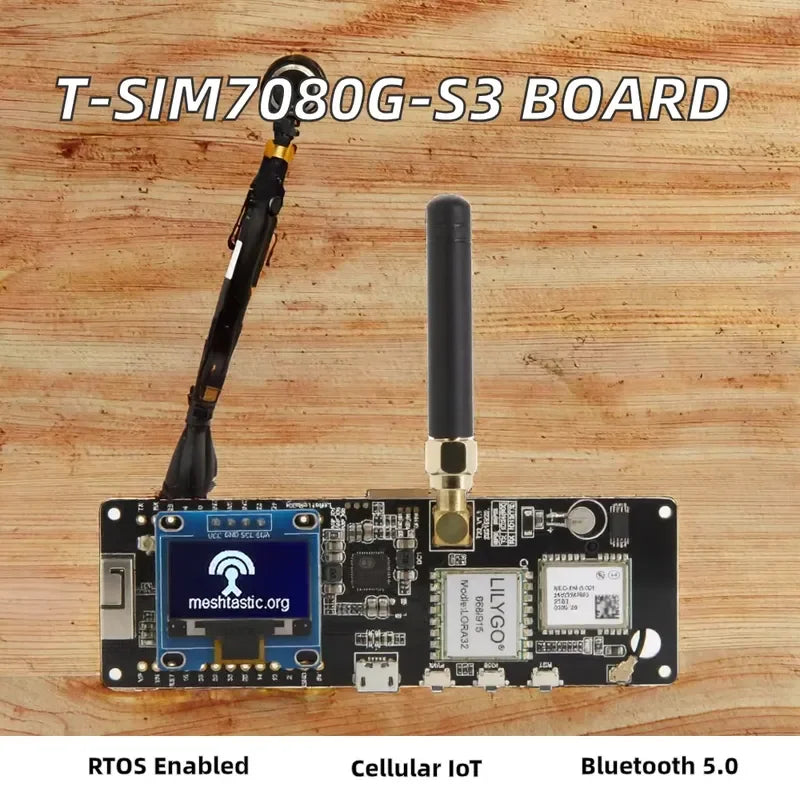 ESP32-S3 Cat-M NB-IoT 4G Cellular Development Board SIM7080G Industrial Asset Tracker Module