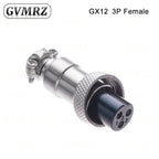 GX12 2 3 4 5 6 Pin Docking Aviation Plug Socket Waterproof Circular Connector