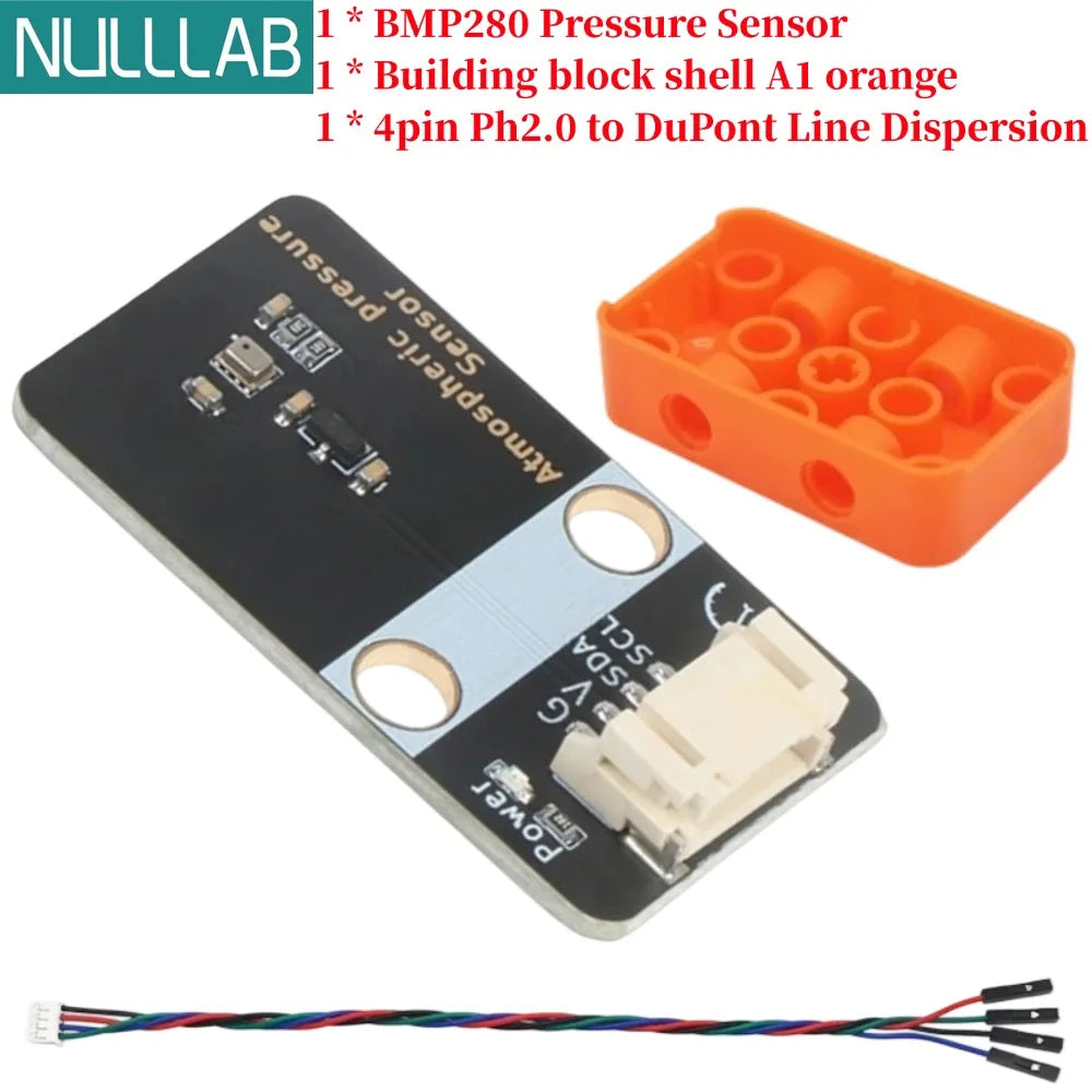 Bmp280 3.3-5V High Precision Atmospheric Pressure Sensor Module Digital Barometric Temperature Humidity Sensor Module I2C