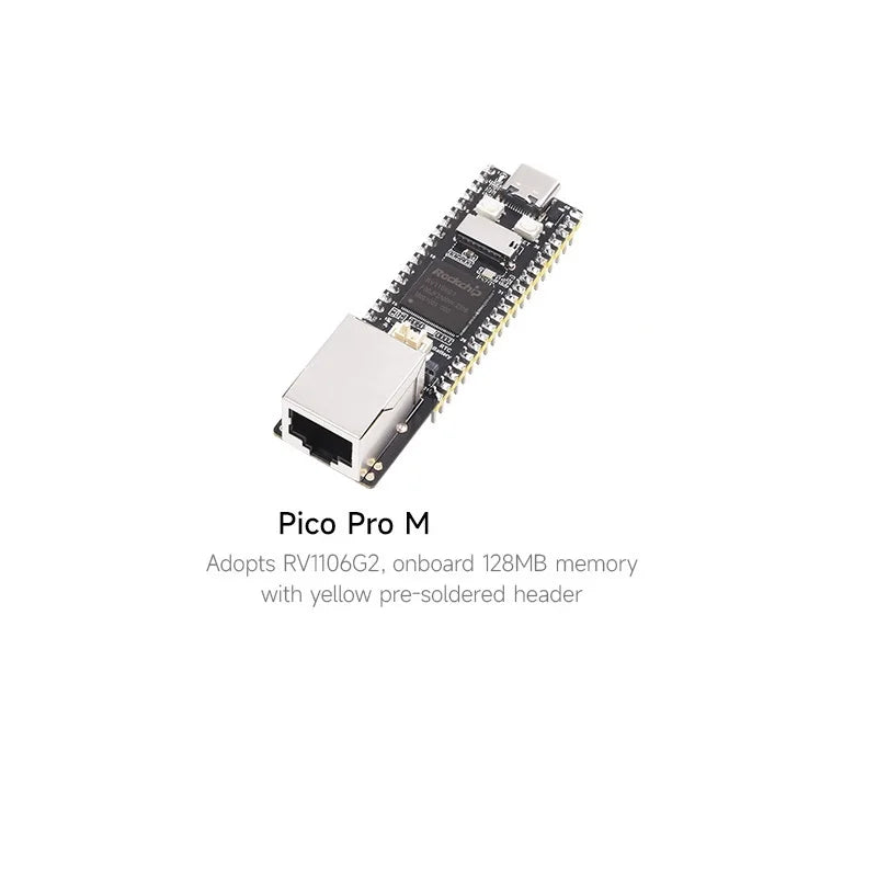 RV1106 Mini Linux Development Board with Integrated ARM Cortex-A7/RISC-V MCU/NPU/ISP Processors