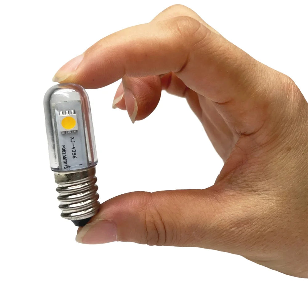 Mini E14 LED Fridge Light Bulb SMD5050 0.5W 1W Fridge Microwave Ovens Range Hood Night Table Sewing Machine Lamp Lampada LED