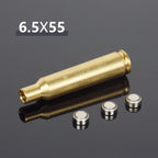 12GA 20GA .308 .223 5.45x39 7.62x39 9x19mm.338 Gauge Red Laser Bore Sighter Training Bullet Boresighter CAL Cartridge Caliber
