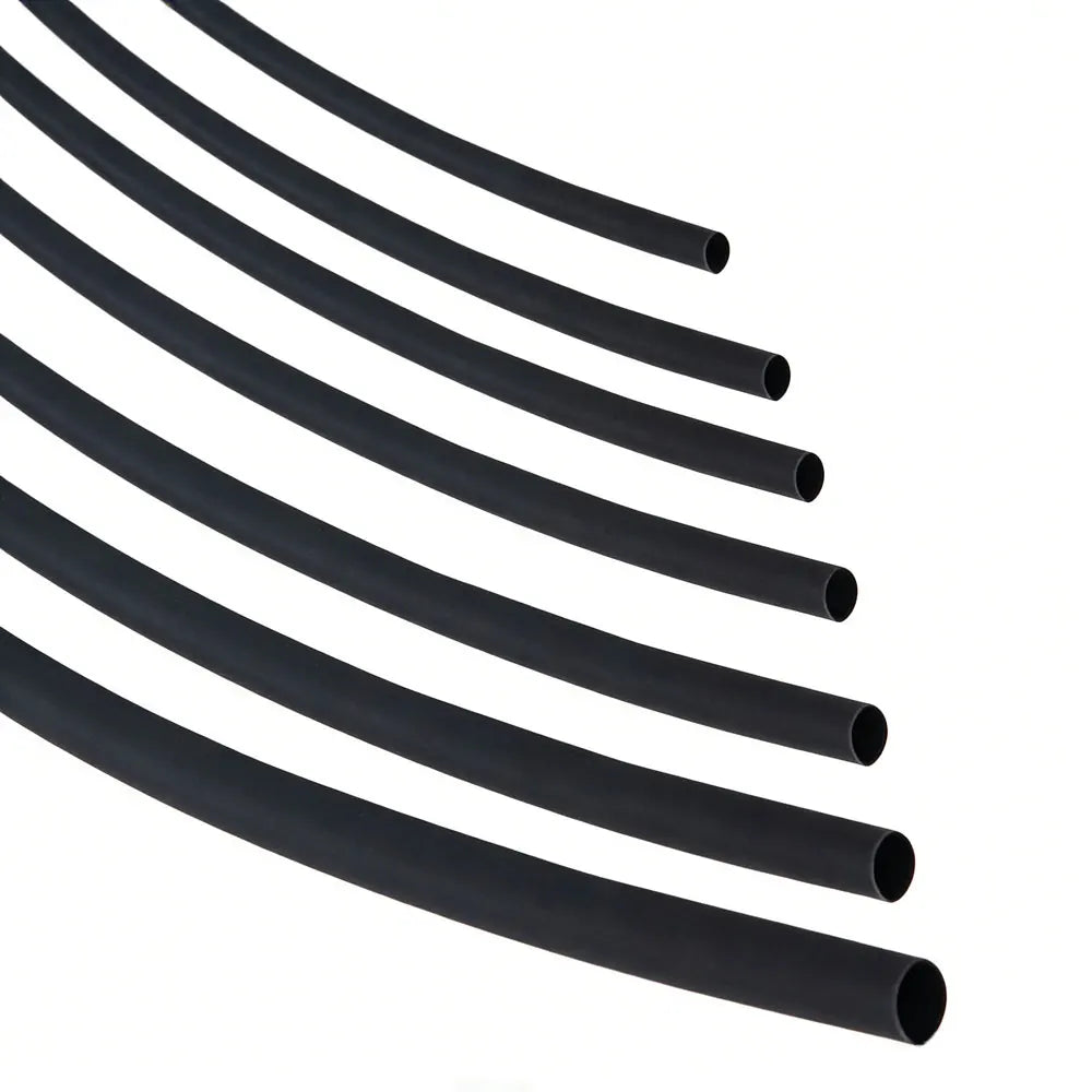 1M/5M Black Heat Shrink Tubing Insulation Sleeve Wire Protective Cover Cable Data Cable Repair Heat Shrink Sleeve 1 2 3 4 5-50mm
