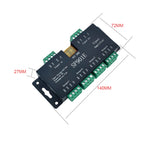 SP901E SPI Signal Amplifier Repeater for WS2812B WS2811 WS2813 RGB Addressable LED Pixel Strip Programmable Matrix Panel Light