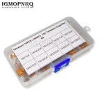 100PCS 10Value*10Pcs 16V Tantalum Capacitor Assorted Kit Box Assorstment