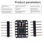 TXB0104 4 Channel Auto Bidirectional Level Shifter Module Push-Pull Signal Voltage Translator 1.8V/3.3V/5V Compatible with SPI