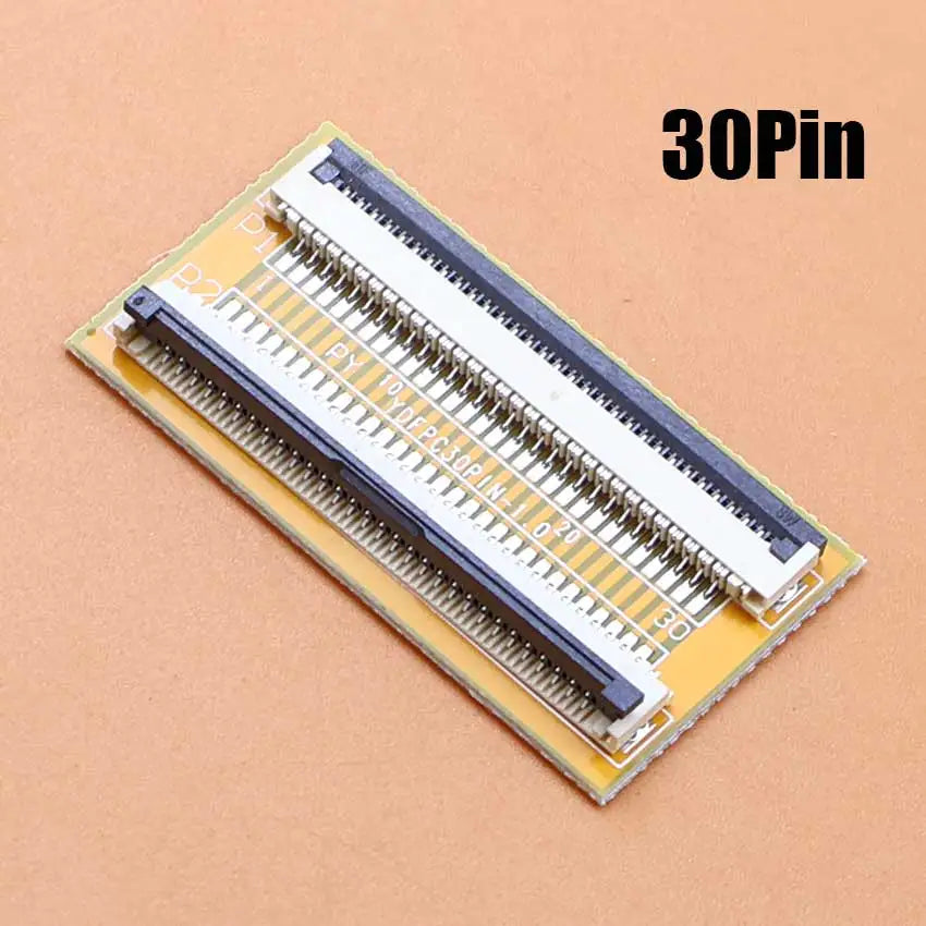 FFC FPC Flexible Flat Cable Extension Adapter Board 1.0MM Spacing 4 5 6 8 9 10 12 15 16 20 24 26 28 30 32 34 Pin Wire Connector