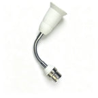 B22 to E27 360d adjustable Flame Retardant PBT 10CM Extension LED Lamp base Bulb Socket extender adapter Light Holder Converter