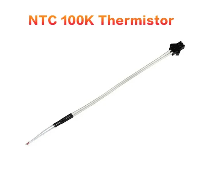 XCR3D 3D Printer Part 100k ohm B3950 NTC Thermistor Temperature Sensor HT-NTC100K 1 Meter 1.5m 2M Cable with Plug Connector