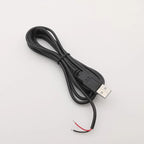 5V USB 2.0 A Female Male Power Supply Cable Connector 2Pin 4Pin Wire Charge Extension Cable Adapter Welding Line DIY 0.3m 1m 2m