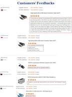 2PCS DTECH Plug And Play DB9 Male RS232 Serial To RS485 Converter DT-9001B