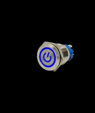 Metal Push Button Switch Momentary/Latching Led Backlit 5/12/24/220V With Fixation Power Start Stop Turns On/Off Diy Electronic