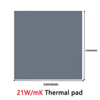 UPSIREN OEM Thermal Pad Silicone Plaster Thermal Pad CPU GPU Card Water Cooling Mat 100X100mm High Quality Heatsink Cooling pad