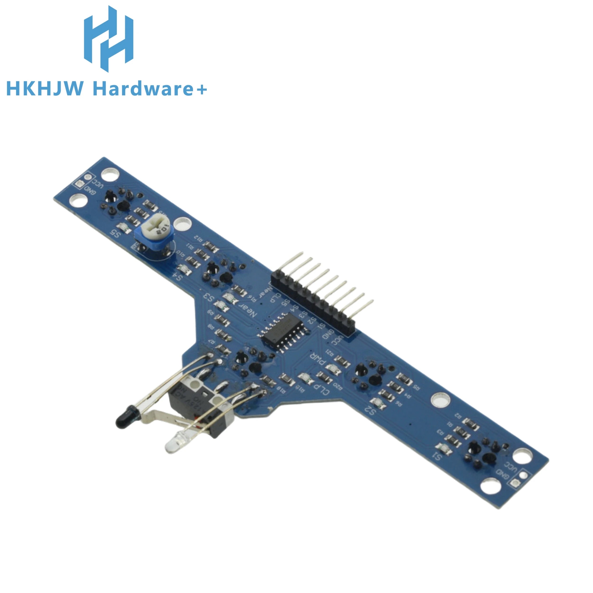 Infrared Tracing Sensor Module Five-way Tracing Obstacle Avoidance Patrol Line Tracing Module 5 Functions High Sensitivity
