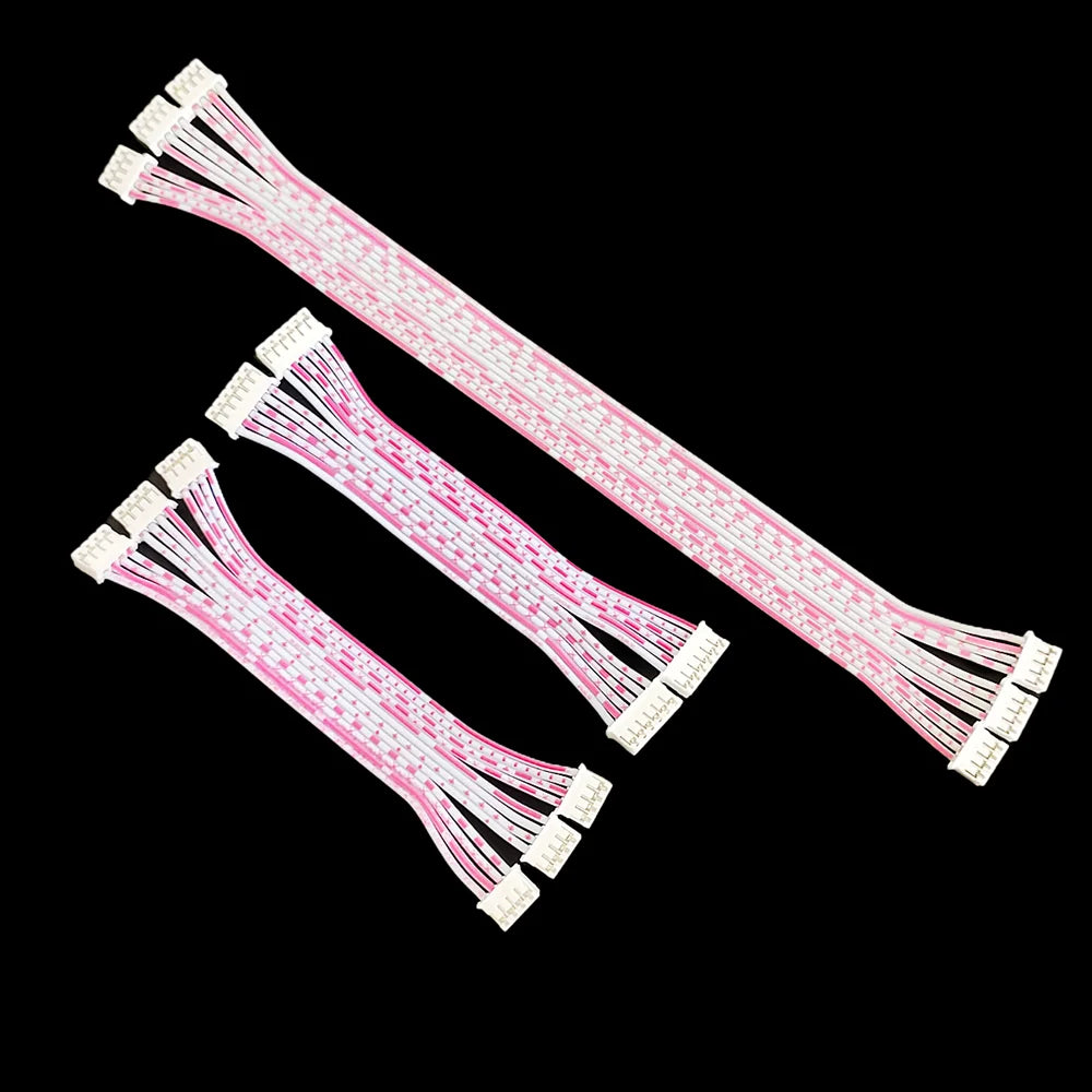 10PCS JST PH2.0 Double Head Cable 2.0mm Pitch Female to Female Electron Wires Connector 26AWG Various Pin Options Available