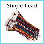 10PCS JST XH2.54 XH 2.54mm Wire Cable Connector 2/3/4/5/6/7/8/9/10/12 Pin 2.54MM Pitch  Plug 10CM/20cm/30CM Wire Length 26AWG