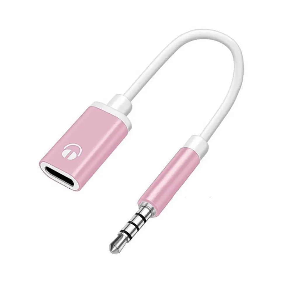 1PC Portable Durable Aux Cable Converter 3.5mm to Type-C Analog Audio Headphone Adapter Cable