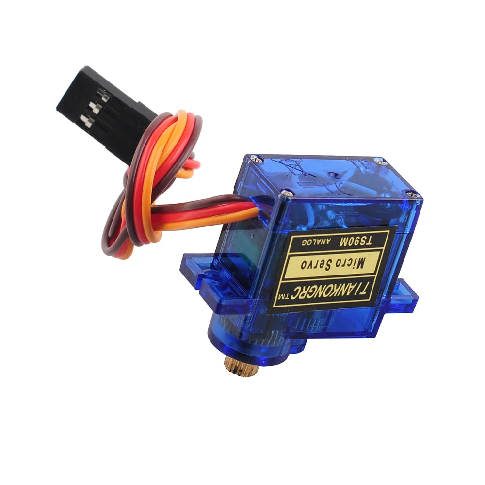 90 Degree Metal Gear Micro Servo 180/270/360 Degree Controllable Angle Steering Motor for RC Car Boat DIY