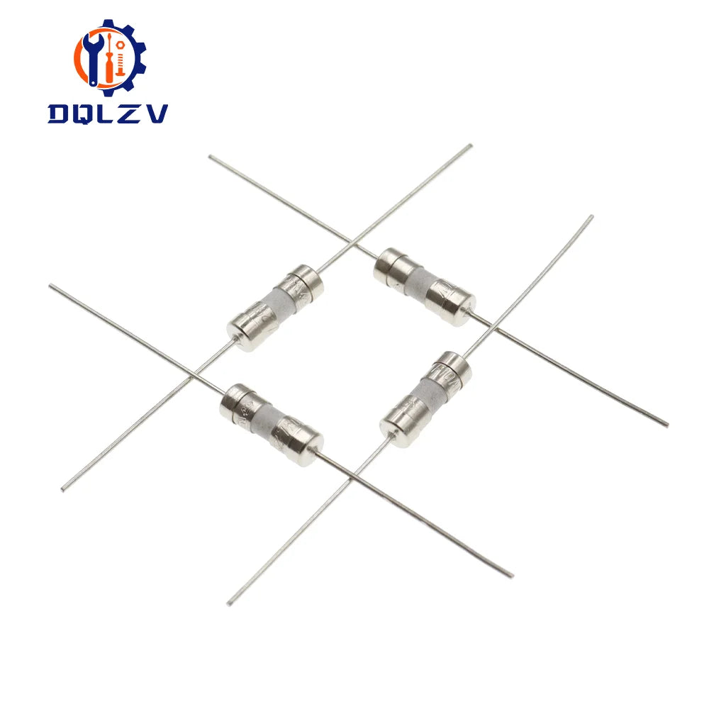 3.6X10MM Straight Pin Fast blow Ceramic Fuse 3.6*10mm Slow Break The Fuse Tube 250V 0.5A 1A 2A 3A 3.15A 4A 5A 6A 8A 10A 12A 15A