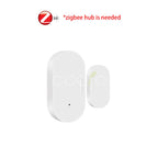 Tuya Zigbee 3.0 Smart Door Sensor Magnetic Window Entry Security Alarm for Z2M Smart Life Alexa Google Home for Home Security