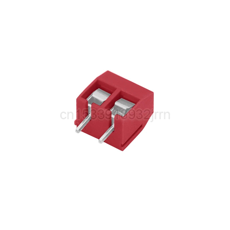 10Pcs KF301 Straight Pin 2P 3P 4P 5P 6P Screw PCB Terminal Blocks Pitch 5.0mm Connector Assortment Kit KF-301