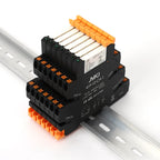 Din Rail Slim Relay Module 41F-1Z-C4-1 Integrated PCB Mount Power Relay With Relay Holder  Relay Socket 6.2mm