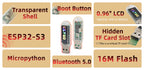 LILYGO® T-Dongle-S3 ESP32-S3 Development Board With Screen Dongle 0.96 inch ST7735 LCD Display Support WiFi Bluetooth TF Card