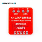 1PCS MAX98357A Stereo D Class Audio Amplifier Board PCM Input I2S Digital Audio Module with 8 Channel TDM Interface