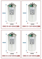 1.5P Air Conditioning Capacitor 25+1.5UF 25+2UF 30+3UF 35+2.5UF Air Conditioning Compressor Capacitor
