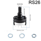 20PCS RS16 RS26 Selectable Band Rotary Channel Selector Switch Single Deck Rotary Switch Band Selector 1P12T 2P6T 3P4T 4P3T 1P5T