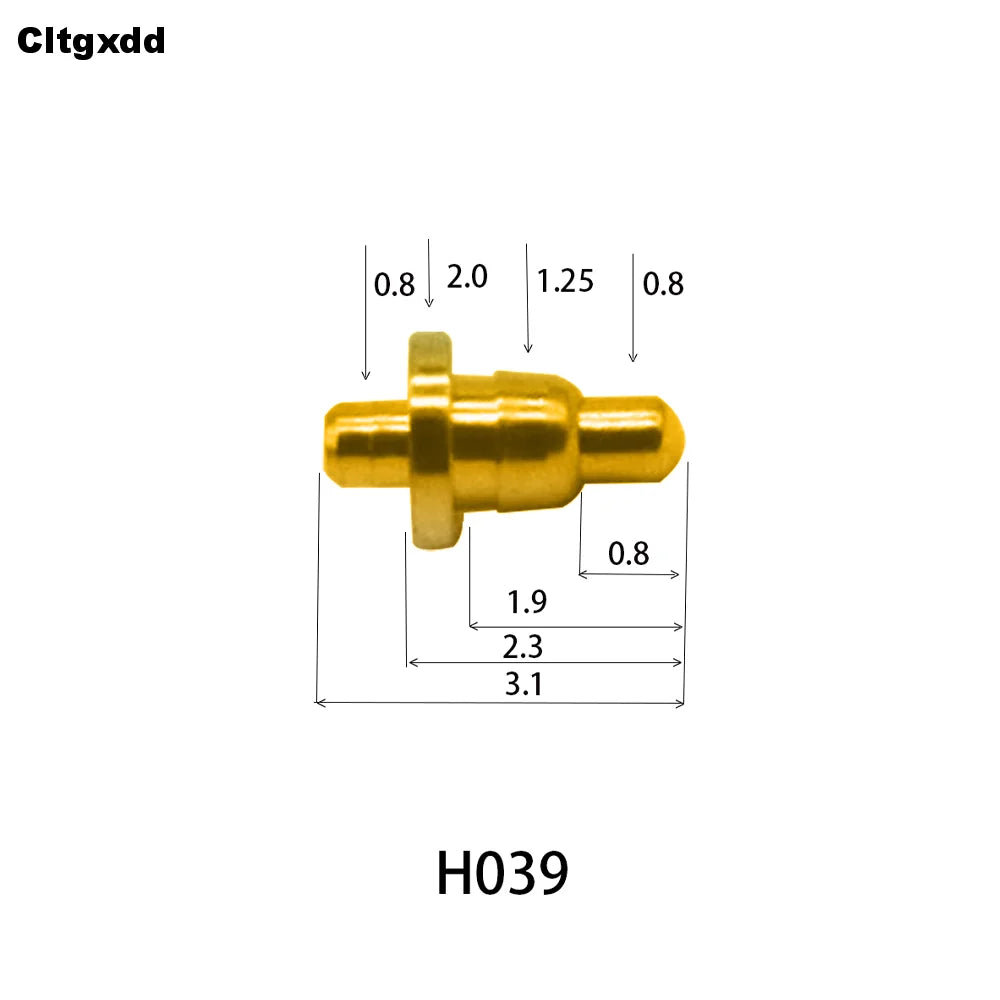 5pcs Pogo Pin Connector Pogopin Battery Spring Loaded Contact SMD Needle PCB 2 3 4 5 6 7 8 9 10 12 14 MM Test Probe H021 - H040