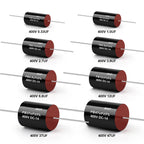 2Pcs MKP Series Audiophile Frequency-Divided Audio Capacitor Divider 400V 0.1uF-47uF Speaker Audio