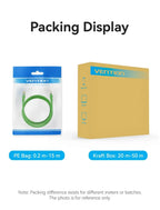 Vention Cat6A Bulk Ethernet Cable 10Gbps SFTP Cat 6A Patch Cord for ADSL PLC Servo Motor Ethernet Swicth PC RJ45 Networking Wire