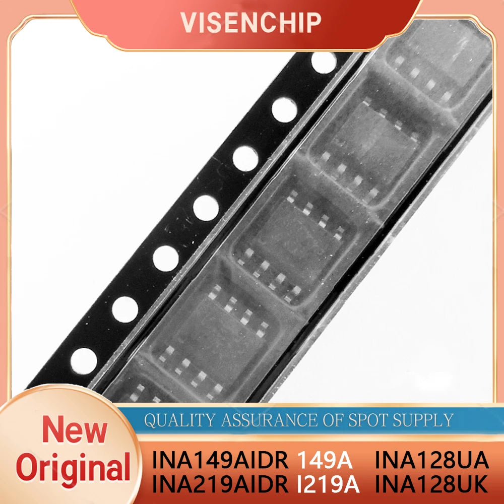 5pieces INA219AIDR  INA219 I219A 1219A INA149AIDR INA149A 149A INA128UA INA128 INA128U INA126UK INA126U INA126 126UK 126U K SOP8