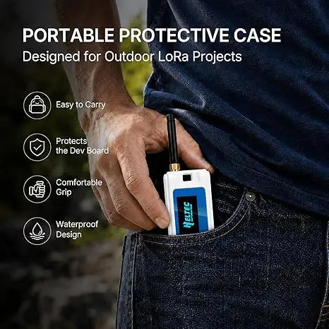 Heltec ESP32 LoRa V3 Kit With Case Module Board SX1262 CP2102 Meshtastic LoRaWAN IoT Node Lora Antenna Protect Case