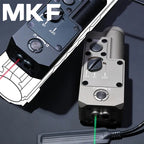 CQBL-1 Laser Aiming IR/Red/Green Dot Laser Indicator Momentary Constant Quick Opening With Scout Light Connect Mount For 20MM