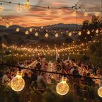 LED String Light Solar Fairy Lights 5m 20LED Warm Light Waterproof Outdoor Garden Wedding Decoration Christmas Lamp