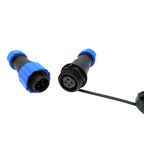 Waterproof Connector SP16 IP68 Cable Connector Plug & Socket Male and Female 2 3 4 5 6 7 8 9 Pin