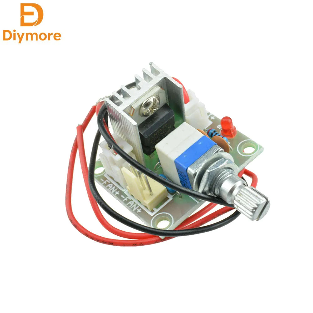LM317 DC Linear Converter Down Voltage Regulator Board Speed Control Module DC 3.25-15V To DC1.25V-13V